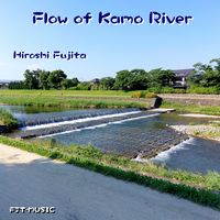 Flow of Kamo River - Hiroshi Fujita